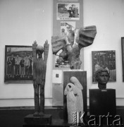1982, Warszawa, Polska.
Wystawa w Muzeum Miar przy ulicy Elektoralnej 2 z okazji stulecia polskiego ruchu robotniczego.
Fot. Romuald Broniarek, zbiory Ośrodka KARTA
