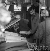 1983, Gdańsk, Polska.
Stocznia Gdańska im. Lenina.
Fot. Romuald Broniarek, zbiory Ośrodka KARTA