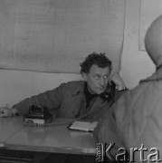 1983, Gdańsk, Polska.
Pracownik Stoczni Gdańskiej im. Lenina.
Fot. Romuald Broniarek, zbiory Ośrodka KARTA