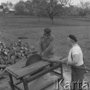 1983, województwo szczecińskie, Polska.
Osadnicy wojskowi.
Fot. Romuald Broniarek, zbiory Ośrodka KARTA