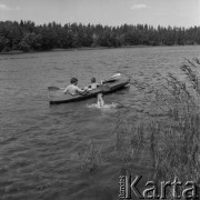 1983, Jerutki, Polska.
Jezioro.
Fot. Romuald Broniarek, zbiory Ośrodka KARTA