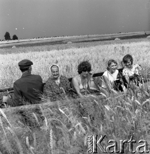 1983, Wola Osowińska, Polska.
Żniwa.
Fot. Romuald Broniarek, zbiory Ośrodka KARTA
