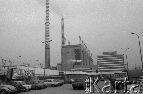 1984, Zawada, Polska.
Elektrownia Połaniec.
Fot. Romuald Broniarek, zbiory Ośrodka KARTA