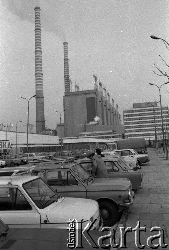 1984, Zawada, Polska.
Elektrownia Połaniec.
Fot. Romuald Broniarek, zbiory Ośrodka KARTA