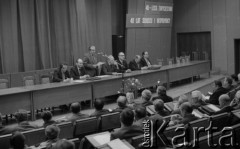 1985, Polska.
Plenum Towarzystwa Przyjaźni Polsko-Radzieckiej.
Fot. Romuald Broniarek, zbiory Ośrodka KARTA