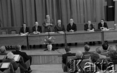 1985, Polska.
Plenum Towarzystwa Przyjaźni Polsko-Radzieckiej.
Fot. Romuald Broniarek, zbiory Ośrodka KARTA