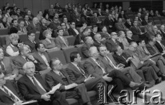 1985, Polska.
Plenum Towarzystwa Przyjaźni Polsko-Radzieckiej.
Fot. Romuald Broniarek, zbiory Ośrodka KARTA