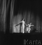 1985, Warszawa, Polska.
Występ artystów z Teatru Bolszoj z Moskwy na scenie Teatru Wielkiego.
Fot. Romuald Broniarek, zbiory Ośrodka KARTA