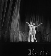 1985, Warszawa, Polska.
Występ artystów z Teatru Bolszoj z Moskwy na scenie Teatru Wielkiego.
Fot. Romuald Broniarek, zbiory Ośrodka KARTA