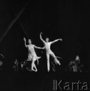 1985, Warszawa, Polska.
Występ artystów z Teatru Bolszoj z Moskwy na scenie Teatru Wielkiego.
Fot. Romuald Broniarek, zbiory Ośrodka KARTA