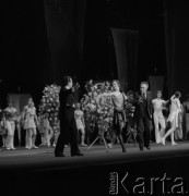 1985, Warszawa, Polska.
Występ artystów z Teatru Bolszoj z Moskwy na scenie Teatru Wielkiego.
Fot. Romuald Broniarek, zbiory Ośrodka KARTA