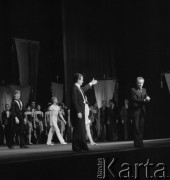 1985, Warszawa, Polska.
Występ artystów z Teatru Bolszoj z Moskwy na scenie Teatru Wielkiego.
Fot. Romuald Broniarek, zbiory Ośrodka KARTA