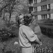 1985, Polska.
Aktorka Ewa Szykulska.
Fot. Romuald Broniarek, zbiory Ośrodka KARTA