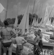 1985, Jezioro Zegrzyńskie, Polska.
Przystań.
Fot. Romuald Broniarek, zbiory Ośrodka KARTA