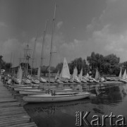 1985, Jezioro Zegrzyńskie, Polska.
Przystań.
Fot. Romuald Broniarek, zbiory Ośrodka KARTA