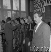1985, Opole, Polska.
Zlot szkolnych kół Towarzystwa Przyjaźni Polsko-Radzieckiej.
Fot. Romuald Broniarek, zbiory Ośrodka KARTA
