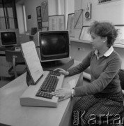 1986, Warszawa, Polska.
RSW Prasa-Książka-Ruch. Drukarnia na ulicy Okopowej.
Fot. Romuald Broniarek, zbiory Ośrodka KARTA