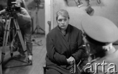 1986, Polska.
Lidia Fiedosiejewa-Szukszyna - aktorka serialu pt.