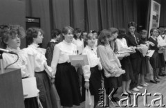 1986, Warszawa, Polska.
XVII Olimpiada Języka Rosyjskiego.
Fot. Romuald Broniarek, zbiory Ośrodka KARTA