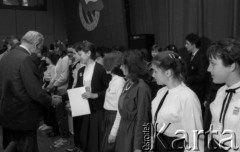 1986, Warszawa, Polska.
XVII Olimpiada Języka Rosyjskiego.
Fot. Romuald Broniarek, zbiory Ośrodka KARTA