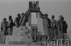 1986, Warszawa, Polska.
Rzeźba autorstwa prof. Bohdana Chmielewskiego 