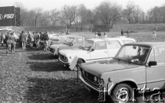 1986, Polska.
Wystawa polskiej motoryzacji. Fiat 125p.
Fot. Romuald Broniarek, zbiory Ośrodka KARTA