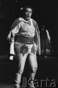 1986, Warszawa, Polska.
Teatr Wielki, opera 