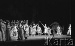 1986, Warszawa, Polska.
Teatr Wielki, opera 