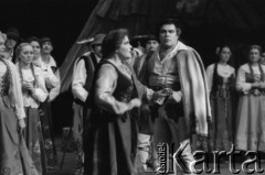 1986, Warszawa, Polska.
Teatr Wielki, opera 