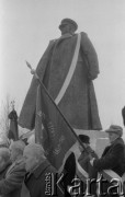 1987, Kraków, Polska.
Odsłonięcie pomnika marszałka Iwana Koniewa autorstwa Antoniego Hajdeckiego.
Fot. Romuald Broniarek, zbiory Ośrodka KARTA