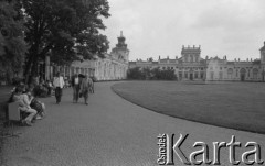 1987, Warszawa, Polska.
Pałac w Wilanowie.
Fot. Romuald Broniarek, zbiory Ośrodka KARTA