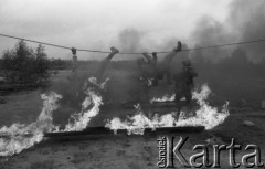 1987, Żagań, Polska.
Poligon wojskowy.
Fot. Romuald Broniarek, zbiory Ośrodka KARTA