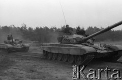 1987, Żagań, Polska.
Poligon wojskowy.
Fot. Romuald Broniarek, zbiory Ośrodka KARTA
