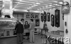 1987, Warszawa, Polska.
Muzeum Rzemiosł Artystycznych i Precyzyjnych przy ulicy Piekarskiej.
Fot. Romuald Broniarek, zbiory Ośrodka KARTA