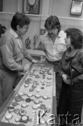 1987, Warszawa, Polska.
Muzeum Rzemiosł Artystycznych i Precyzyjnych przy ulicy Piekarskiej.
Fot. Romuald Broniarek, zbiory Ośrodka KARTA