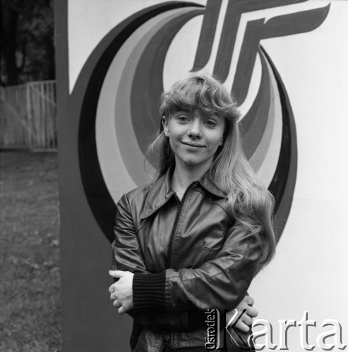 Czerwiec 1984, Zielona Góra, Polska.
Uczestniczka XX Festiwalu Piosenki Radzieckiej.
Fot. Romuald Broniarek, zbiory Ośrodka KARTA
