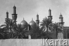 06.09.1944, Bagdad, Irak.
Meczet, wieże minaretów.
Fot. NN, zbiory Ośrodka KARTA, album Konstantego Rdułtowskiego udostępniła Teresa Koziorowska.
 
