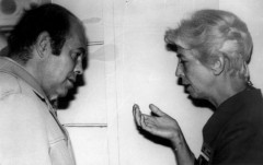 Lata 70. lub 80., Warszawa, Polska.
Jacek Kuroń i Halina Mikołajska.
Fot. NN, zbiory Ośrodka KARTA (z archiwum rodzinnego Jacka Kuronia)

