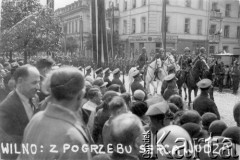 1935, Wilno, Polska.
Pogrzeb serca Marszałka Józefa Piłsudskiego.
Fot. NN, zbiory Ośrodka KARTA, kolekcja Zofii Makiełło, udostępnił Jan Stanisław Tumiłowicz.

