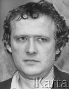 Lata 80., Polska.
Adam Michnik, portret.
Fot. NN, zbiory Ośrodka KARTA
   
