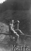 Lata 30., woj. stanisławowskie, Polska.
Julian Krogulski, urzędnik bankowy z Kołomyi.
Fot. NN, zbiory Oúrodka KARTA, udostępnił Mariusz Krogulski.