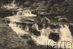 1931-1936, Tatry, Polska.
Harcerze z Trok, uczniowie Seminarium Nauczycielskiego, na wycieczce w Tatrach.
Fot. NN, zbiory Ośrodka KARTA, udostępniła Aldona Nikoniuk.


