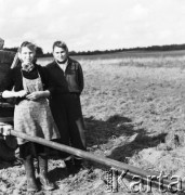 1958-1963, Giżycko, Polska.
Dziewczęta na wykopkach.
Fot. Ignacy Nikoniuk, zbiory Ośrodka KARTA, udostępniła Aldona Nikoniuk.

