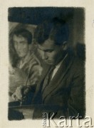 Lata 30., Polska.
Malarz Zbigniew Suchodolski.
Fot. NN, zbiory Ośrodka KARTA, kolekcja Zbigniewa Suchodolskiego [AW III/315]