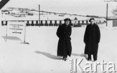 1940-1945, brak miejsca.
Żołnierze Wojska Polskiego na terenie obozu wojskowego.
Fot. NN, zbiory Ośrodka KARTA, przekazał Józef Bieńkowski