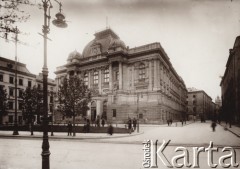 1900-1914, Lwów, Austro-Węgry.
 Wały Hetemańskie. Muzeum Przemysłowe im. cesarza Franciszka Józefa.
 Fot. NN, zbiory Ośrodka KARTA, udostępnił Jurij Karpenczuk
   
