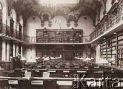 1900-1914, Lwów, Austro-Węgry.
 Czytelnia biblioteki uniwersyteckiej.
 Fot. NN, zbiory Ośrodka KARTA, udostępnił Jurij Karpenczuk
   
