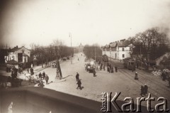 1920-1939, Lwów, Polska.
 Aleja Marszałka Foch'a prowadząca do dworca kolejowego.
 Fot. NN, zbiory Ośrodka KARTA, udostępnił Jurij Karpenczuk
   
