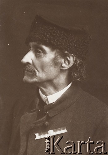 1900-1914, Lwów, Austro-Węgry.
 Karol  Szczęściniewicz, uczestnik Powstania Styczniowego, portret.
 Fot. NN, zbiory Ośrodka KARTA, udostępnił Jurij Karpenczuk
   
