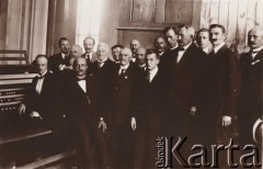 1912-1914, Lwów, Austro-Węgry.
 Kościół św. Elżbiety, Poświęcenie organów.
 Fot. NN, zbiory Ośrodka KARTA, udostępnił Jurij Karpenczuk
   
